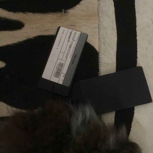 Prada Shearling fur  cap new size M (57) - Picture 3 of 6